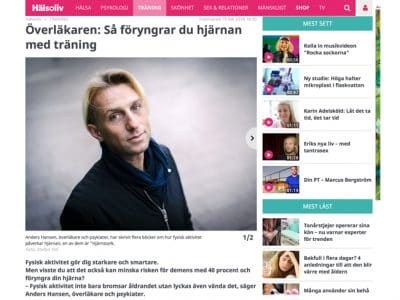 Matting Office Wellness - Så föryngrar du hjärnan med träning, Anders Hansen