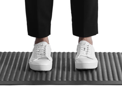 Matting Office Wellness - arbetsplatsmatta Yoga PUR. Ståmatta för kontor.